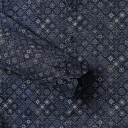 Blue Geometric Pattern Full Sleeve Shirt (GP013)
