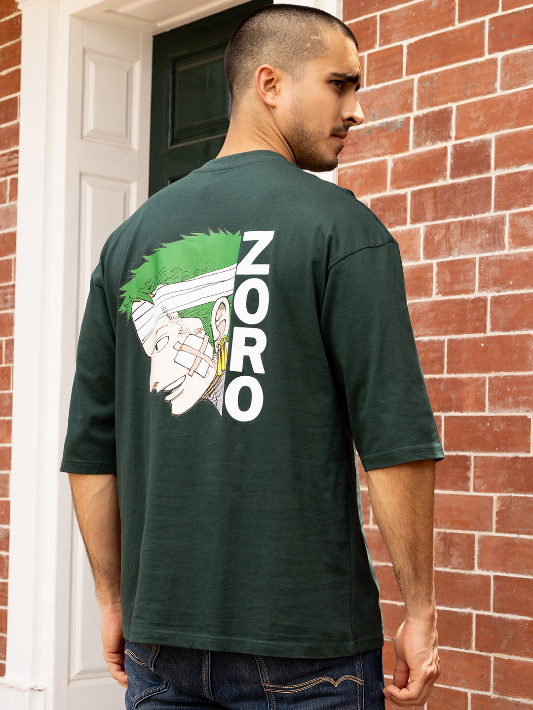 Zoro Green Oversized T-shirt – gavin paris