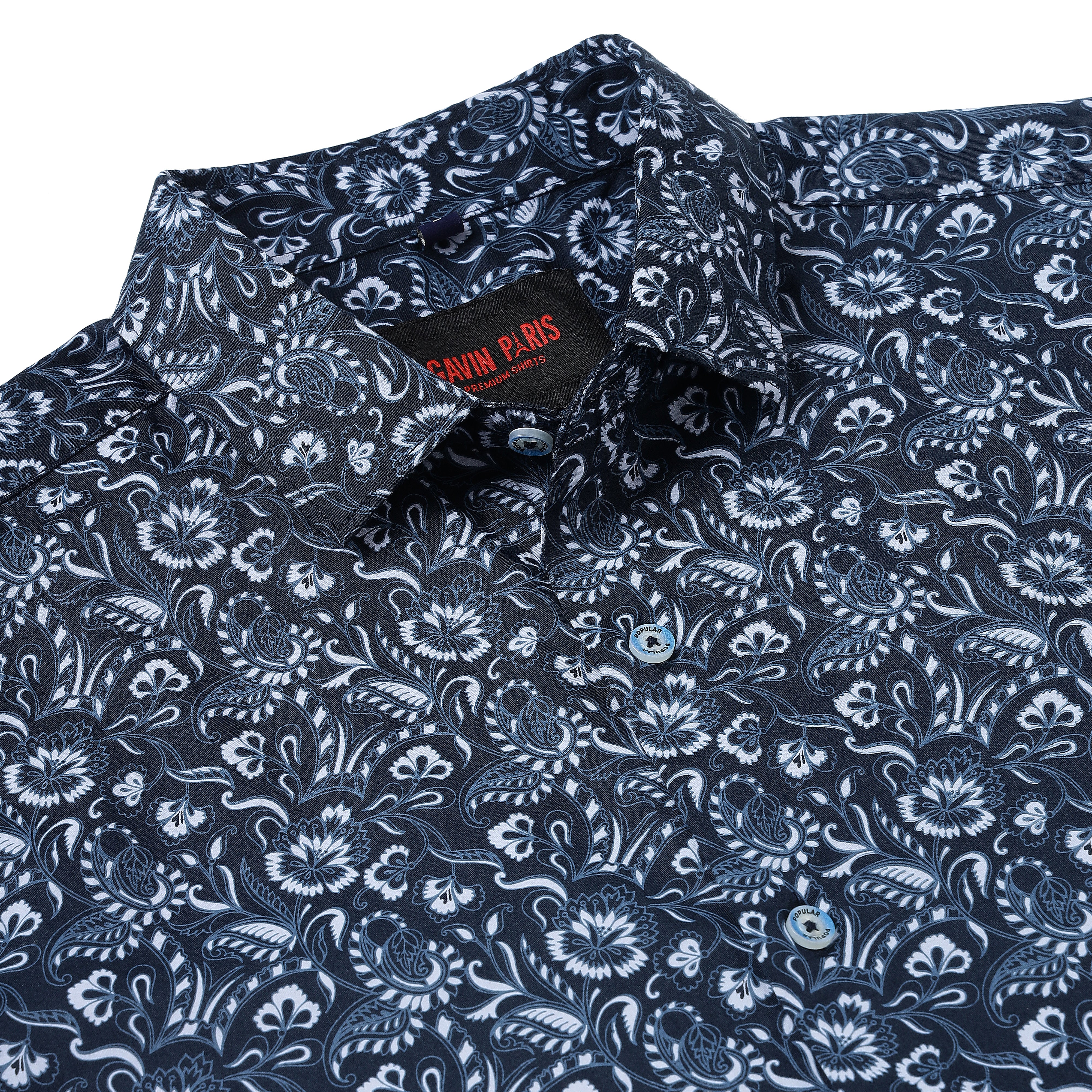 Zahr Printed Cotton Full Sleeve Shirt (GP024)