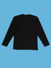 Black Plain full sleeve t shirts for Boys & Girls