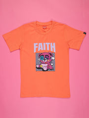 Faith Font T-shirts for Boys & Girls