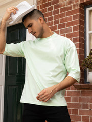 New York Sea Green Oversized T-shirt