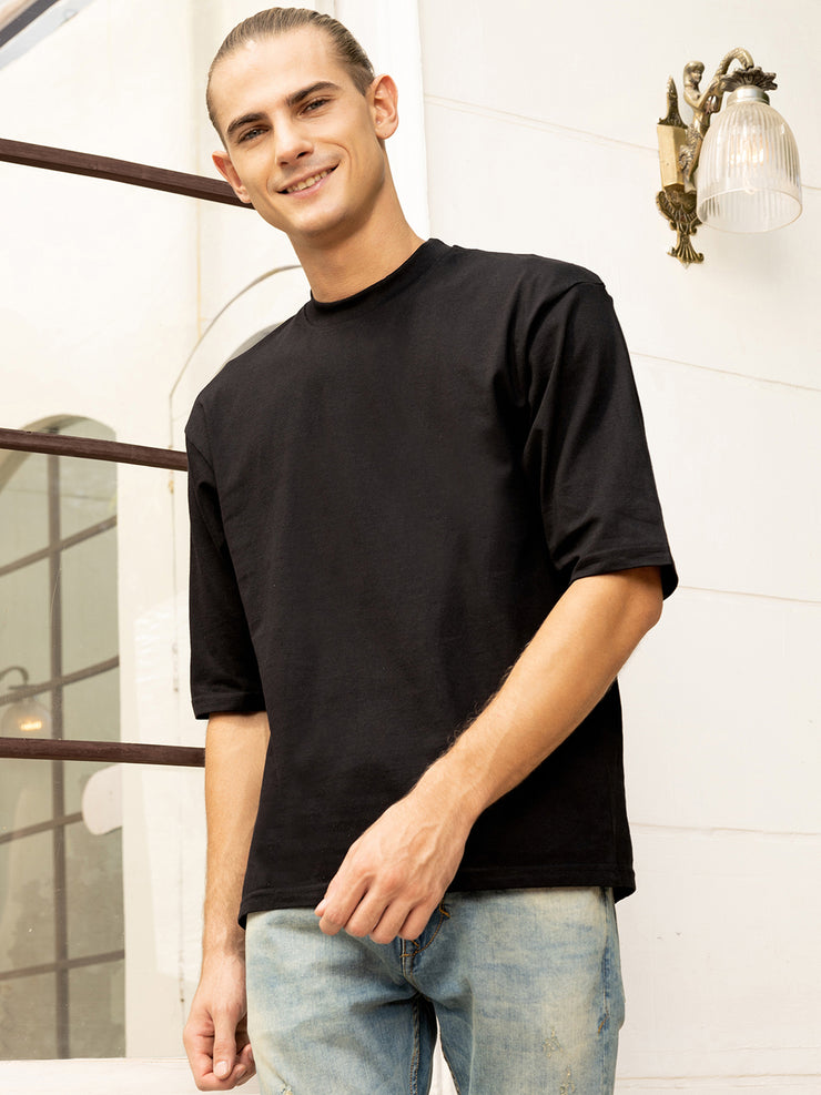 Mikasha Black Oversized TShirt