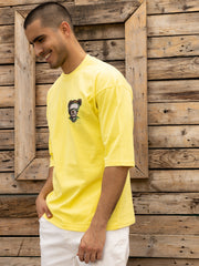 Bear Lemon Yellow Oversized T-shirt