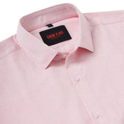 Pink Full-Sleeve Shirt With Pocket (GP234)