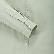 Sage Green Solid Men's Slim Fit Full Sleeve Shirt (GP317)