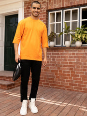 Freekick Oversized Neon Orange Oversized Tee
