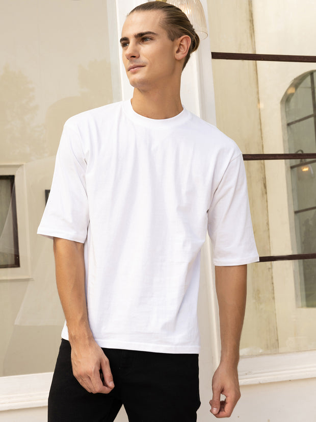 Fun With Knives White Oversized Tshirt by Gavin Paris