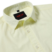 Yellow Full-Sleeve Slim Fit Shirt (GP057)