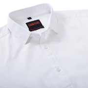Classic White Men's Slim Fit Full Sleeve Shirt (GP320)