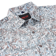 Floral Paisley Slim Fit Full-Sleeve Shirt (GP094)