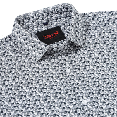 Mens Quirky Printed Cotton Full Sleeve Shirt (GP099)