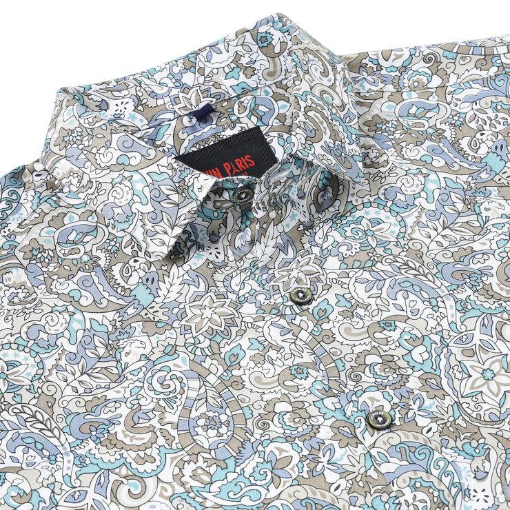 Multicolor Paisley Full-Sleeve Shirt (GP093)