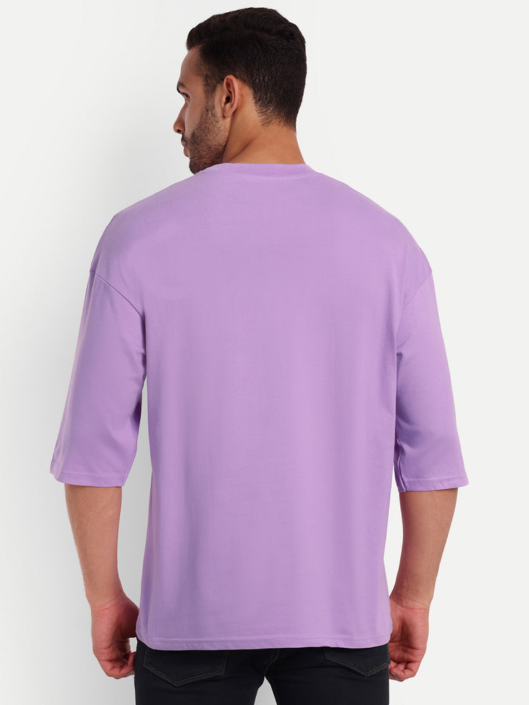 Unstoppable Lavender Oversized Tee by Gavin Paris