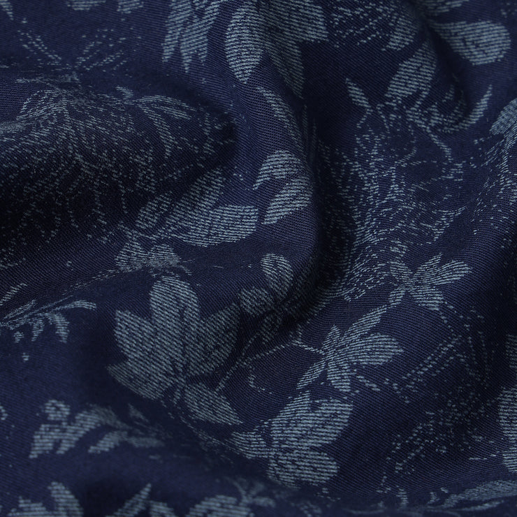 Navy Floral Full-Sleeve Shirt (GP097)