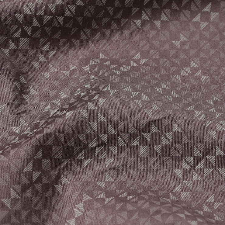 Full Sleeve Shirt - Mauve with Geometric Pattern (GP008)