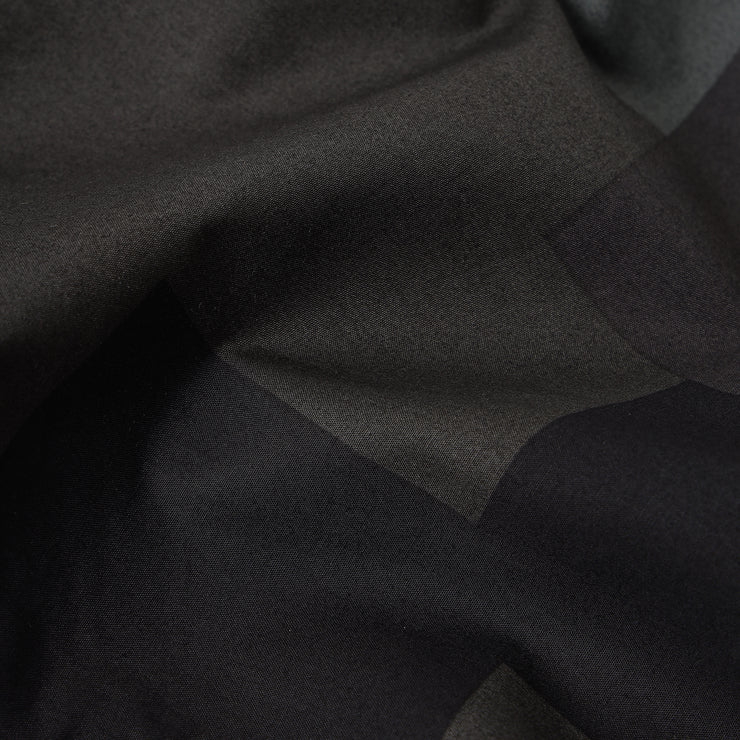 Black and Grey Block Pattern Slim Fit Full Sleeve Shirt (GP048)