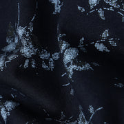 Black Floral Slim Fit Full-Sleeve Shirt (GP096)