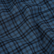 Blue and Black Plaid Slim Fit Full Sleeve Shirt (GP163)