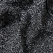 Black Flower Print Slim Fit Full Sleeve Shirt (GP020)