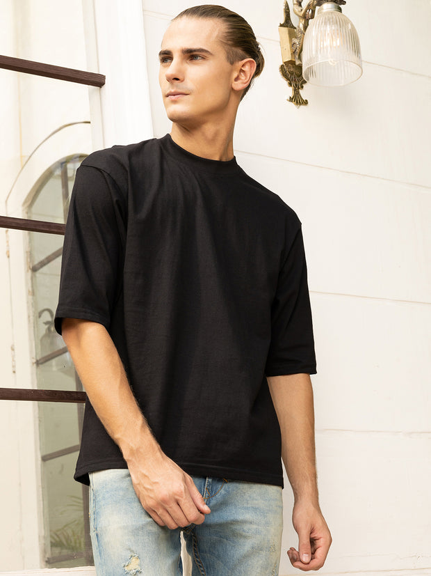 Mikasha Black Oversized TShirt