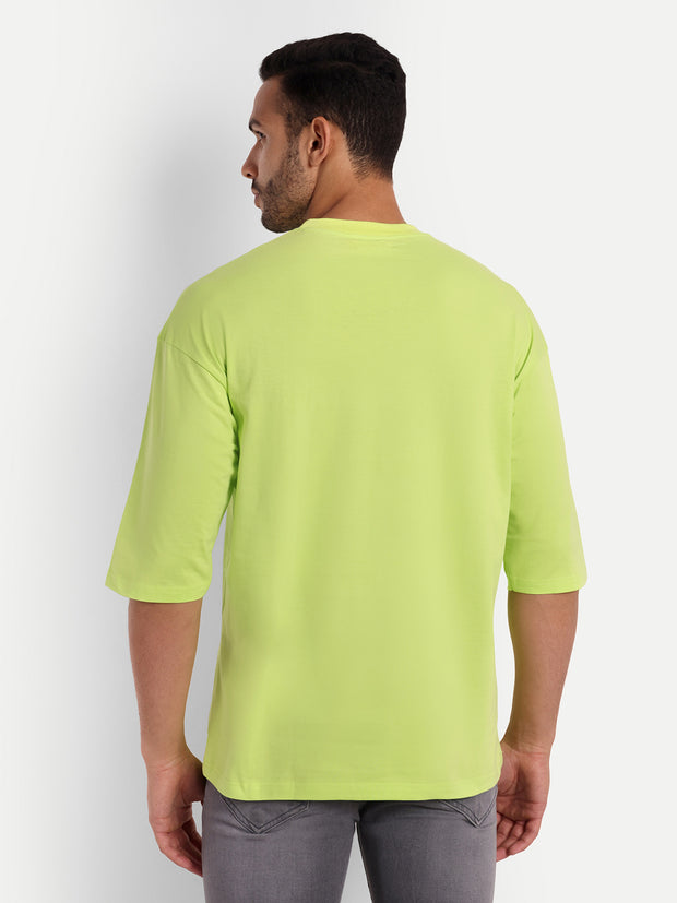 Alaska Neon Green Oversized Tee