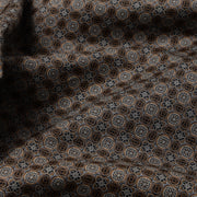 Brown Circle Pattern Full Sleeve Shirt (GP031)