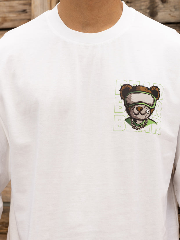 Bear White Oversized T-shirt