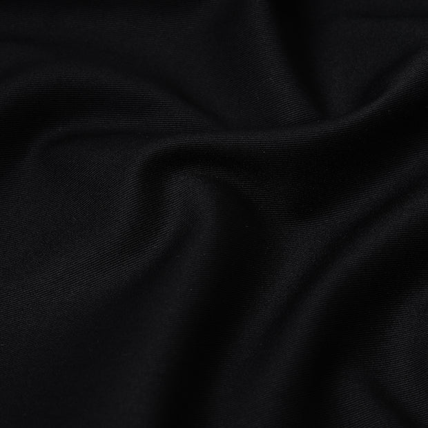 Mens Solid Black Fendi Lycra Cotton Full Sleeve Shirt (GP062)