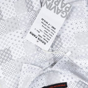 White Checkered Slim Fit Full Sleeve Shirt (GP201)
