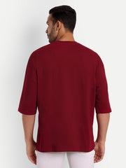 Do It Red Oversized Tee by Gavin Paris