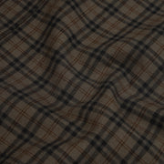 Brown and Black Plain Slim Fit Full Sleeve Shirt With Pocket (GP165)