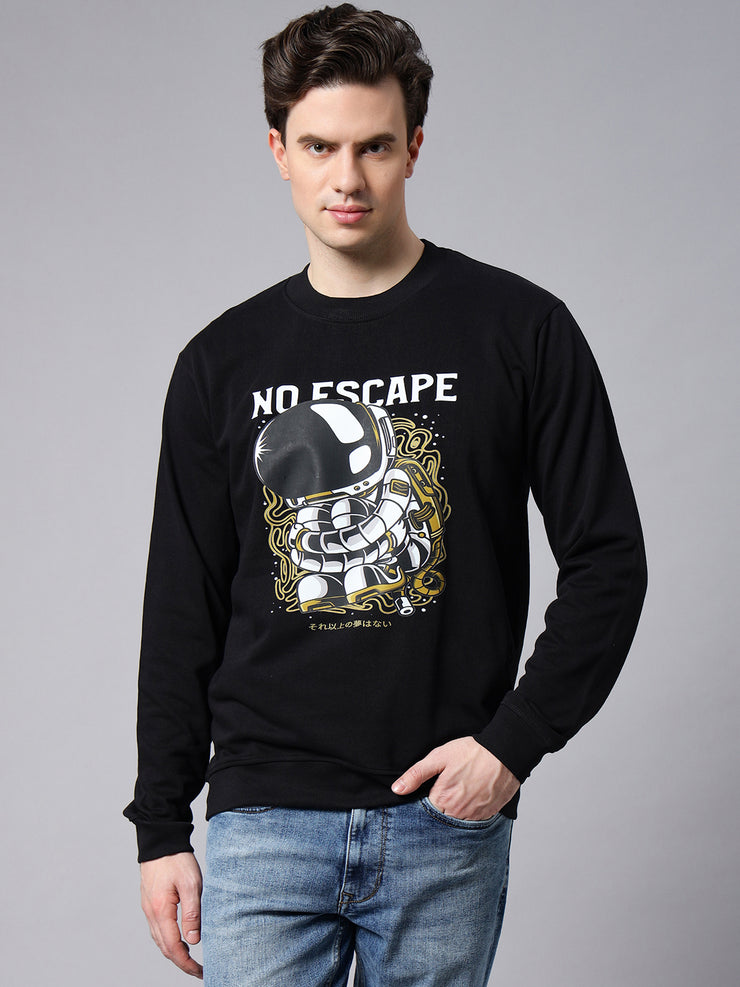 No Escape Black Sweatshirt