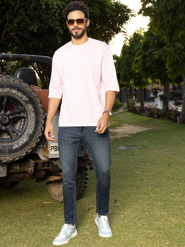 Paparazi Pink Oversized Drop shoulder Tee by Gavin Paris