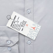 Steel Grey Solid Full-Sleeve Shirt (GP067)