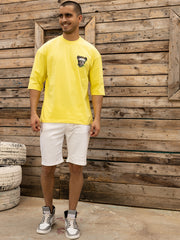 Bear Lemon Yellow Oversized T-shirt