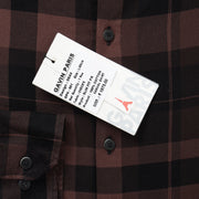 Checkered Slim Fit Full-Sleeve Shirt - Brown & Black (GP001)