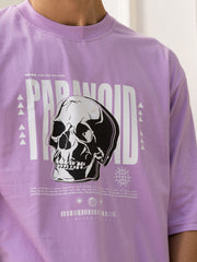 Paranoid Lavender Oversized T-shirt