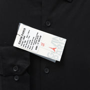 Black Solid  Full Sleeve Shirt (GP062)