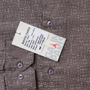Full Sleeve Shirt - Mauve with Geometric Pattern (GP008)