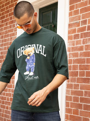 Original Dark Green Oversized T-shirt