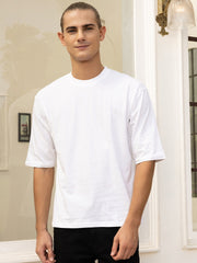 Fun With Knives White Oversized Tshirt by Gavin Paris