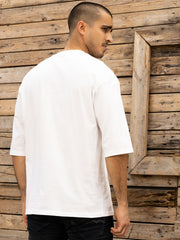 Tokyo White Oversized Tee