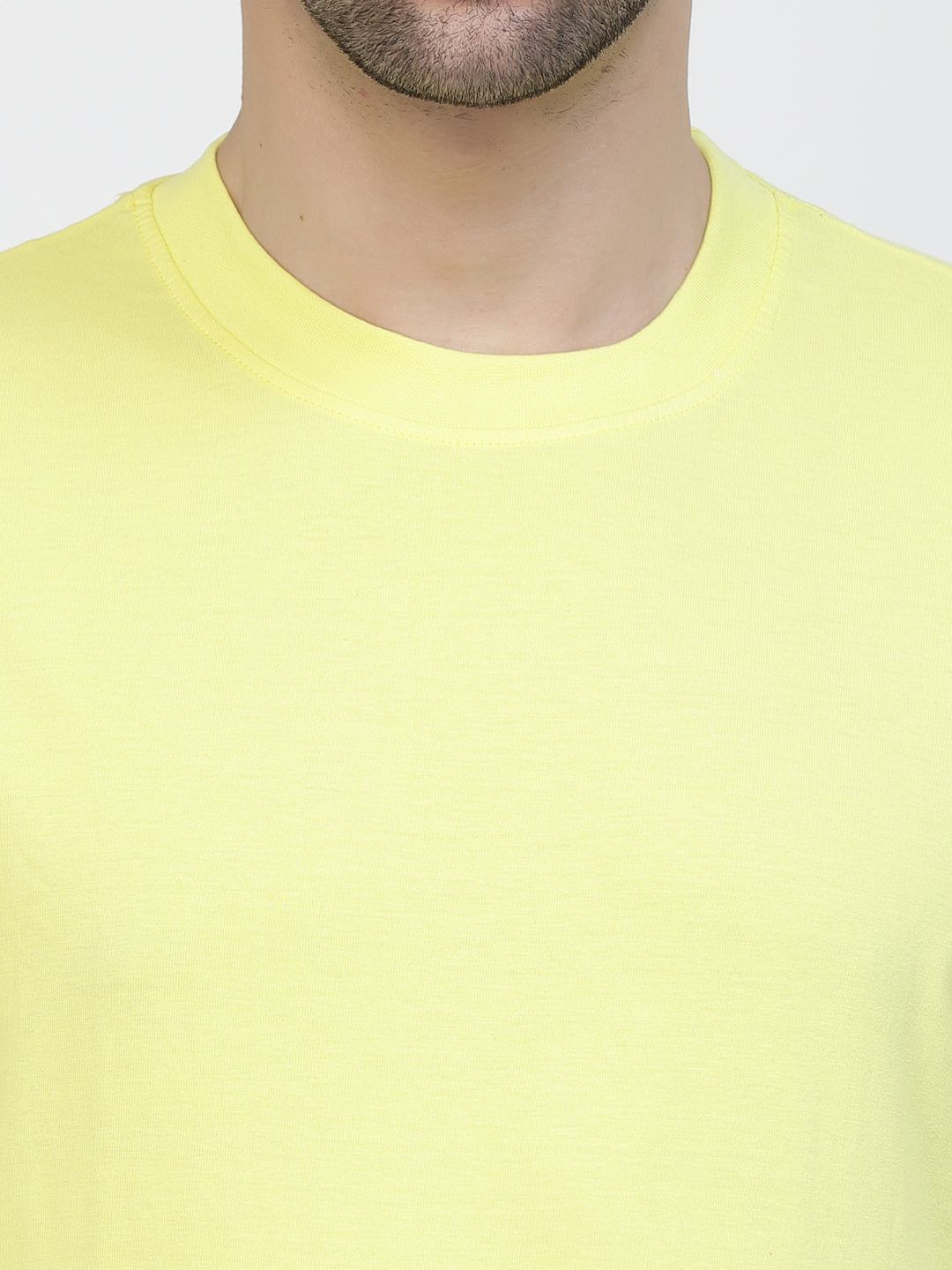Lemon Yellow Plain Oversized Drop Shoulder Unisex Tshirt By Gavin Paris