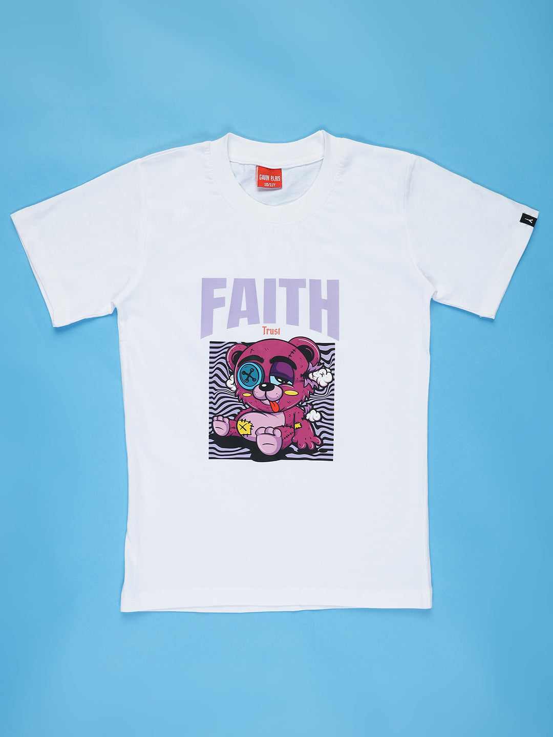 Faith Font T-shirts for Boys & Girls