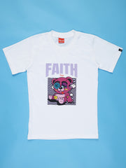 Faith Font T-shirts for Boys & Girls