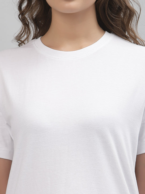 White Plain Regular Unisex Tee