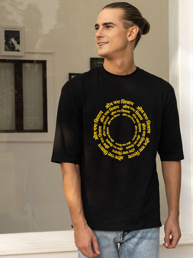 Om Namah Shivay Oversized Tees by Gavin Paris