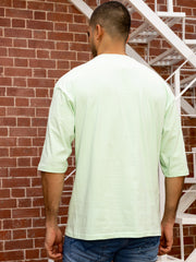 Seretic Sea Green Oversized Tee by Gavin Paris