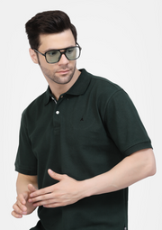 Bottle Green Premium Polo Tshirt by Gavin Paris